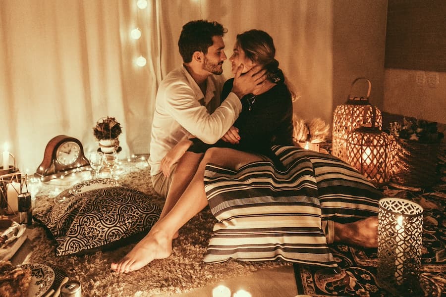 como preparar una noche romantica